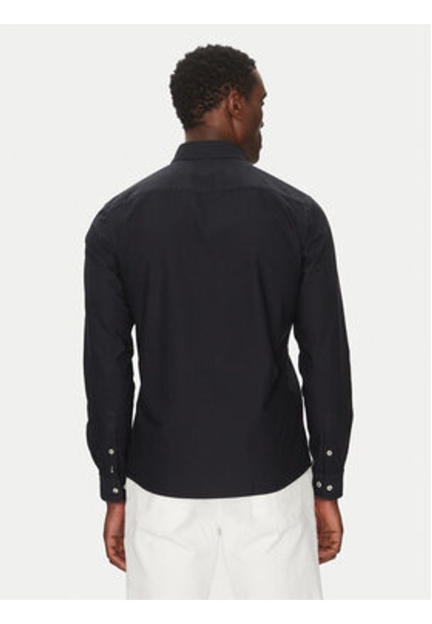 BOSS Koszula H-Roan-Bd-E-C1-243 50521996 Granatowy Slim Fit. Kolor: niebieski. Materiał: bawełna