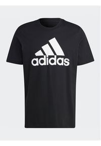 Adidas - adidas T-Shirt Essentials Single Jersey Big Logo T-Shirt IC9347 Czarny Regular Fit. Kolor: czarny. Materiał: bawełna #5