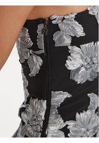 ROTATE Bluzka Darha 1130411206 Czarny Slim Fit. Kolor: czarny. Materiał: syntetyk