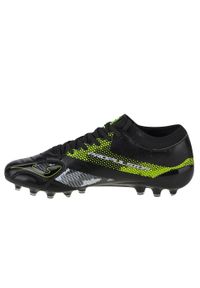 Buty piłkarskie Dorosły Joma Propulsion Cup 21 Ag czarny. Kolor: czarny, wielokolorowy, żółty. Sport: piłka nożna