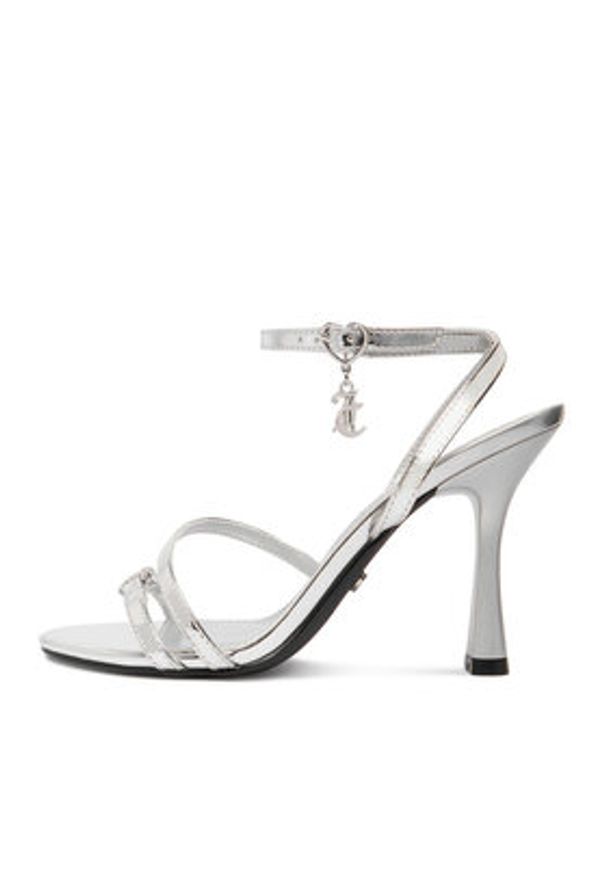Juicy Couture Sandały EO-LS955554-8 Srebrny. Kolor: srebrny. Materiał: materiał