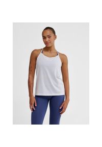 Damski top bez ramiączek Hummel Mt Vanja. Kolor: biały. Długość rękawa: bez ramiączek. Sport: joga i pilates, fitness #1
