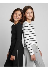 Sinsay - Bawełniane koszulki z długim rękawem 2 pack - wielobarwny. Materiał: bawełna. Długość rękawa: długi rękaw. Długość: długie #1