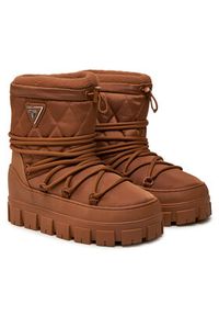 Guess Śniegowce Uniques FLFUNI FAB10 Brązowy. Kolor: brązowy. Materiał: materiał #5