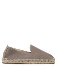 Manebi Espadryle Flat Espadrilles K 1.9 C0 Brązowy. Kolor: brązowy. Materiał: zamsz, skóra