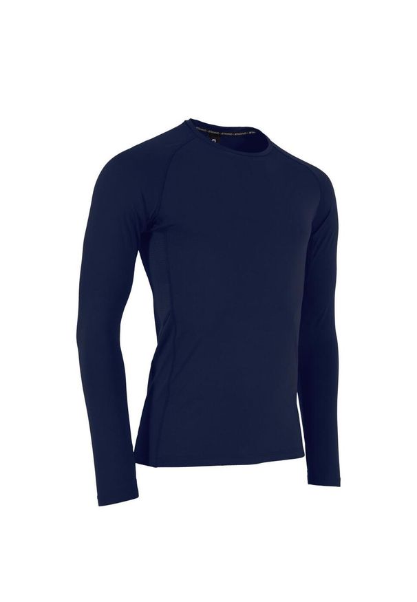 STANNO - Dżersej z długim rękawem Stanno Core Baselayer. Kolor: niebieski. Materiał: jersey. Długość rękawa: długi rękaw. Długość: długie