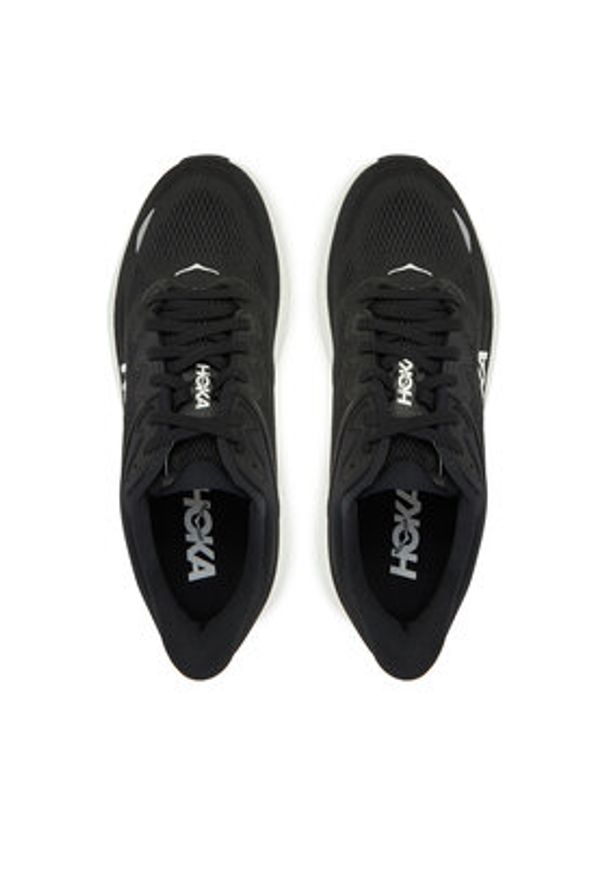 HOKA - Hoka Buty do biegania Bondi 9 Wide 1162013 Czarny. Kolor: czarny. Materiał: materiał