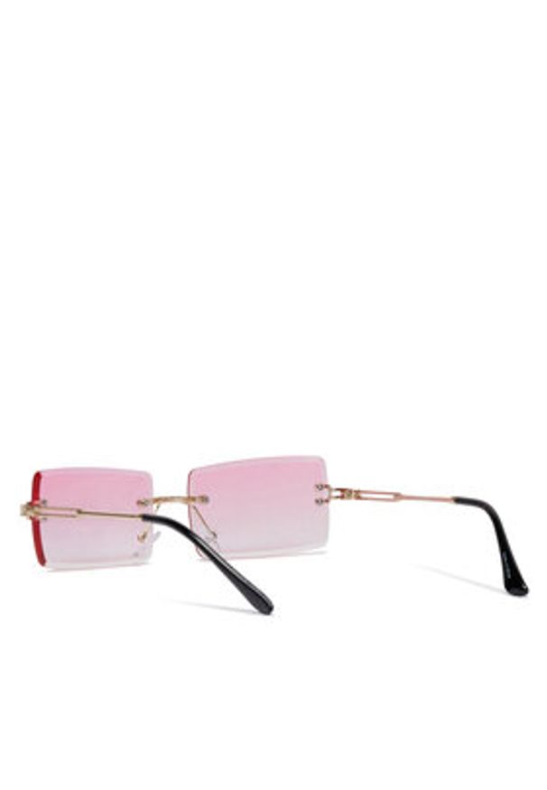 Jack & Jones - Jack&Jones Okulary przeciwsłoneczne Jacvenice 12228732 Różowy. Kolor: różowy
