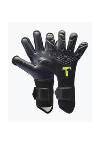 T1TAN - Rękawice bramkarskie dla dzieci T1tan Alien Galaxy 2.0 z usztywniaczami. Kolor: czarny
