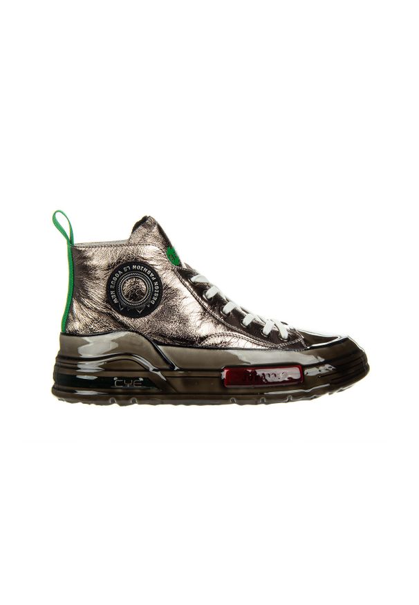 Trampki John Doubare CC2828 Silver 104216, Srebrny, Skóra naturalna - 44. Kolor: srebrny. Materiał: skóra