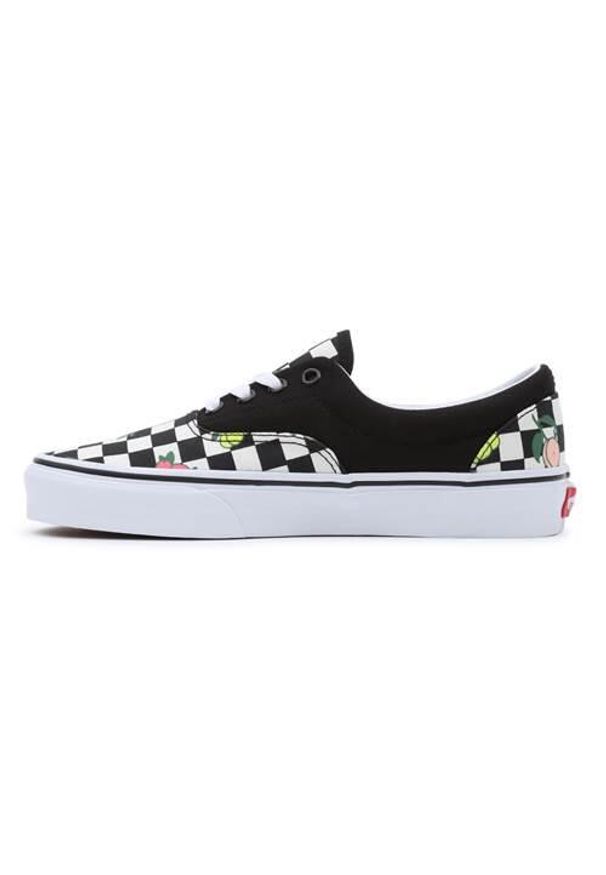 Buty do chodzenia damskie Vans Era. Kolor: wielokolorowy, czarny. Materiał: guma, materiał, syntetyk. Szerokość cholewki: normalna. Model: Vans Era. Sport: turystyka piesza