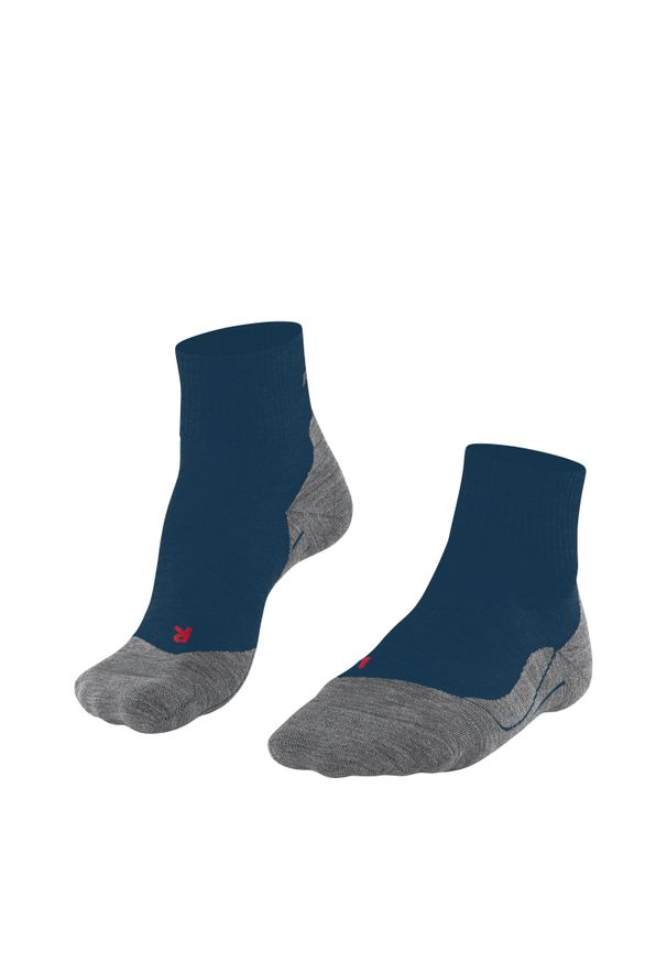 Krótkie skarpetki Falke TK5 Wander. Kolor: niebieski. Materiał: wełna. Sport: outdoor