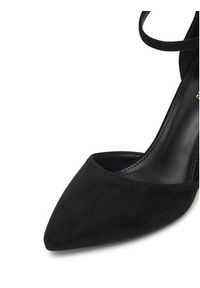 DeeZee Czółenka DF-82616 Czarny. Kolor: czarny. Materiał: materiał