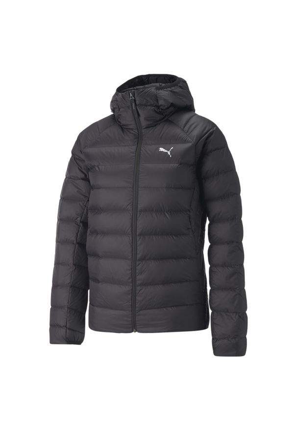 Puma - Damska kurtka puchowa PackLITE PUMA Black. Kolor: czarny. Materiał: puch. Sport: turystyka piesza