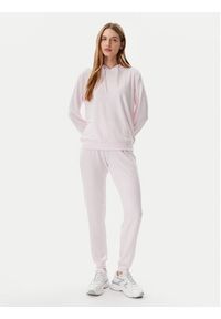 Guess Spodnie materiałowe O5GB05 KCQP2 Różowy Regular Fit. Kolor: różowy. Materiał: syntetyk #3