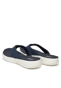 skechers - Skechers Japonki On-The-Go 600-Vacay 140702/NVY Granatowy. Kolor: niebieski. Materiał: materiał #3