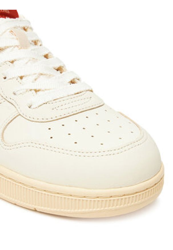 Lacoste Sneakersy T-Clip Set 749SMA0074157 Écru. Kolor: kremowy. Materiał: skóra