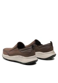 skechers - Skechers Półbuty Harvey 232517/CHOC Brązowy. Kolor: brązowy. Materiał: skóra #5