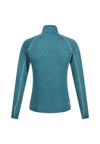 Regatta - Bluza Szybkoschnąca Z Suwakiem Damska Yonder. Kolor: niebieski. Materiał: poliester, elastan