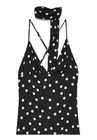Vero Moda Sukienka letnia Elisa 10350647 Czarny Regular Fit. Kolor: czarny. Materiał: wiskoza. Sezon: lato #2