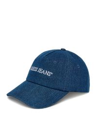 Guess Jeans Czapka z daszkiem CWBEO-GJ-U3-006-SS26 Niebieski. Kolor: niebieski. Materiał: bawełna #1
