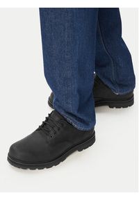 Timberland Półbuty Lace UP Waterproof TB0A69T9W021 Czarny. Kolor: czarny. Materiał: nubuk, skóra #4