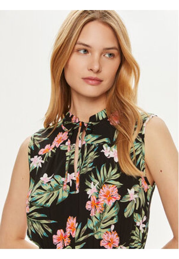 only - ONLY Sukienka letnia Nova 15233752 Czarny Regular Fit. Kolor: czarny. Materiał: wiskoza. Sezon: lato