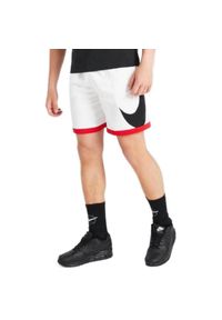 odzież Nike. Kolor: biały. Długość: krótkie. Sezon: lato #1