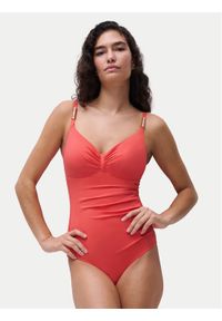 Chantelle Strój kąpielowy Icon C16VR0 Koralowy. Kolor: pomarańczowy. Materiał: syntetyk #1