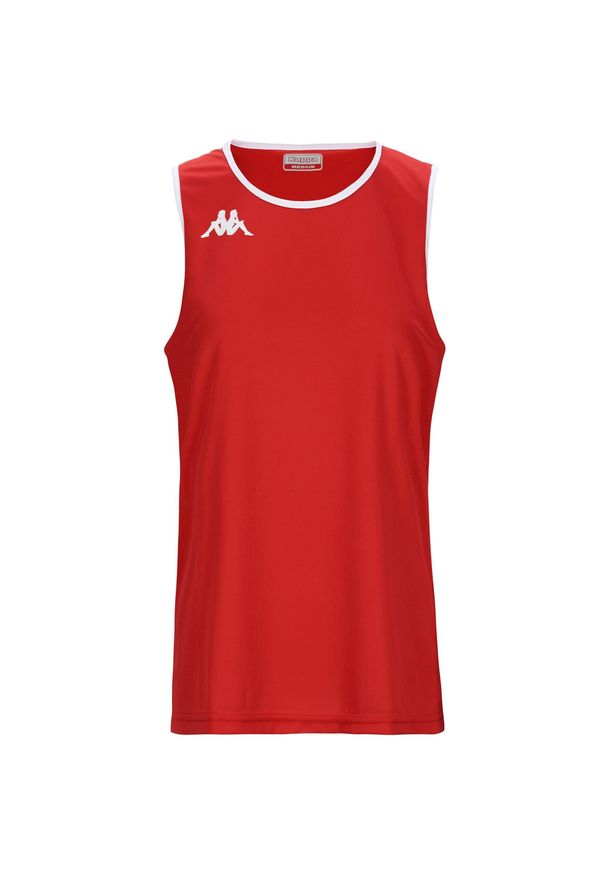 Jersey Kappa Danco. Kolor: wielokolorowy, biały, czerwony. Materiał: jersey. Sport: koszykówka
