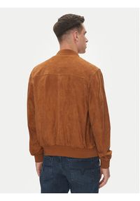 Serge Pariente Kurtka skórzana Starter Vs Brązowy Regular Fit. Kolor: brązowy. Materiał: skóra #2