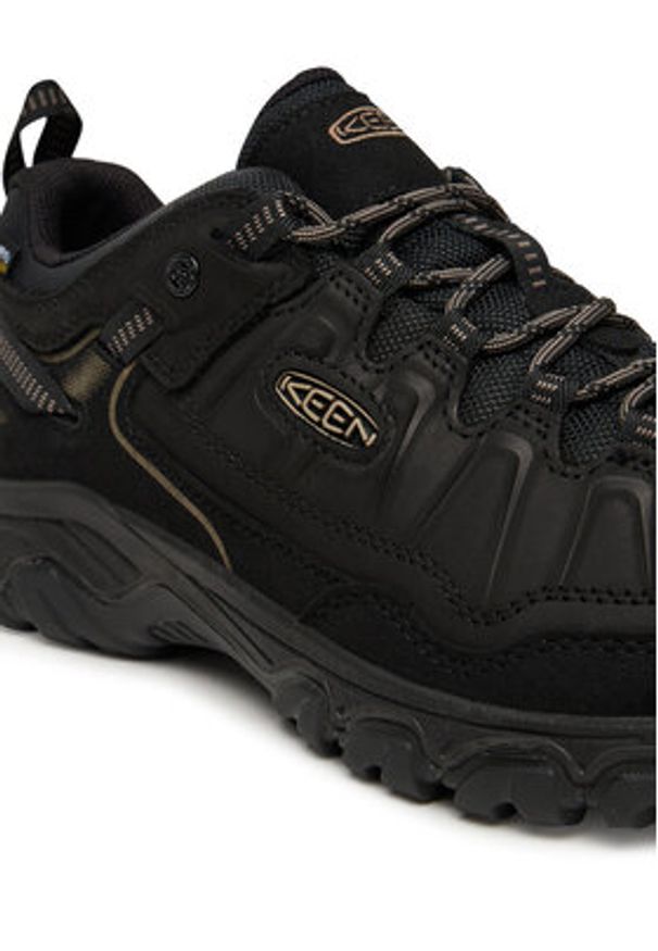 keen - Keen Trekkingi Targhee Iv Wp 1029827 Czarny. Kolor: czarny. Materiał: skóra. Sport: turystyka piesza