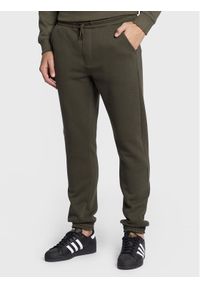 Blend Spodnie dresowe Downton 20714201 Zielony Regular Fit. Kolor: zielony. Materiał: bawełna, syntetyk