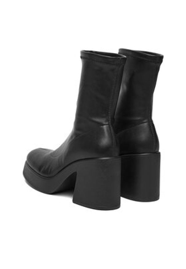DeeZee Botki BZRB0325-4 Czarny. Kolor: czarny. Materiał: materiał, syntetyk