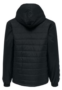 Kurtka piłkarska dla dzieci Hummel hml PROMO short bench. Typ kołnierza: kaptur. Kolor: czarny. Sport: piłka nożna #2