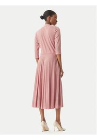 Rinascimento Sukienka koktajlowa CFC0122980003 Różowy Regular Fit. Kolor: różowy. Materiał: wiskoza. Styl: wizytowy #3