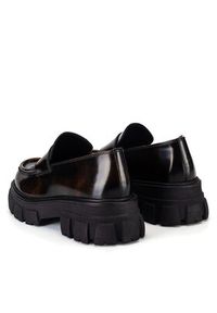 Badura Loafersy ELANA-01WI-002 Brązowy. Kolor: brązowy. Materiał: skóra, lakier #4