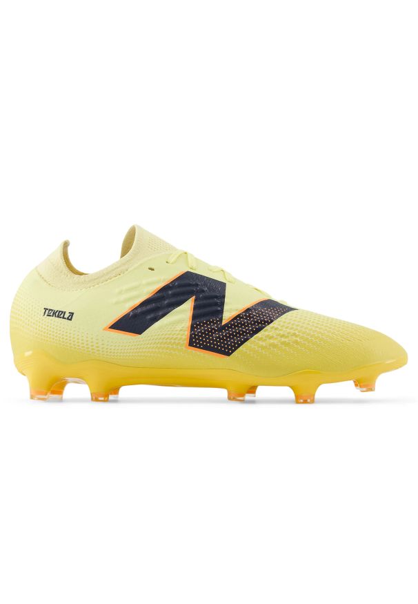 Korki męskie New Balance TEKELA MAGIA FG V4+ ST2FLJ45 – żółte. Kolor: żółty. Materiał: materiał, syntetyk, nylon. Szerokość cholewki: normalna
