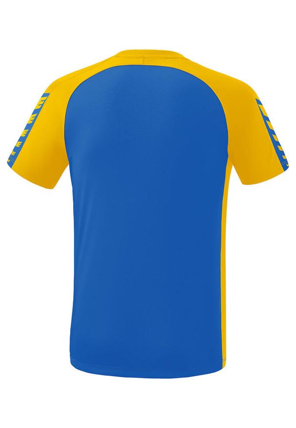 ERIMA - Koszulka dziecięca Erima Six Wings. Kolor: wielokolorowy, niebieski, żółty. Materiał: prążkowany. Sport: piłka nożna
