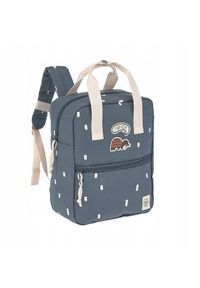 Lassig Mini Square Backpack Happy Prints Navy