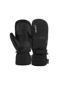 Reusch - Rękawice damskie REUSCH Alison GORE-TEX Mitten jednopalczaste. Kolor: szary, wielokolorowy, czarny. Technologia: Gore-Tex. Sezon: zima. Sport: narciarstwo #1