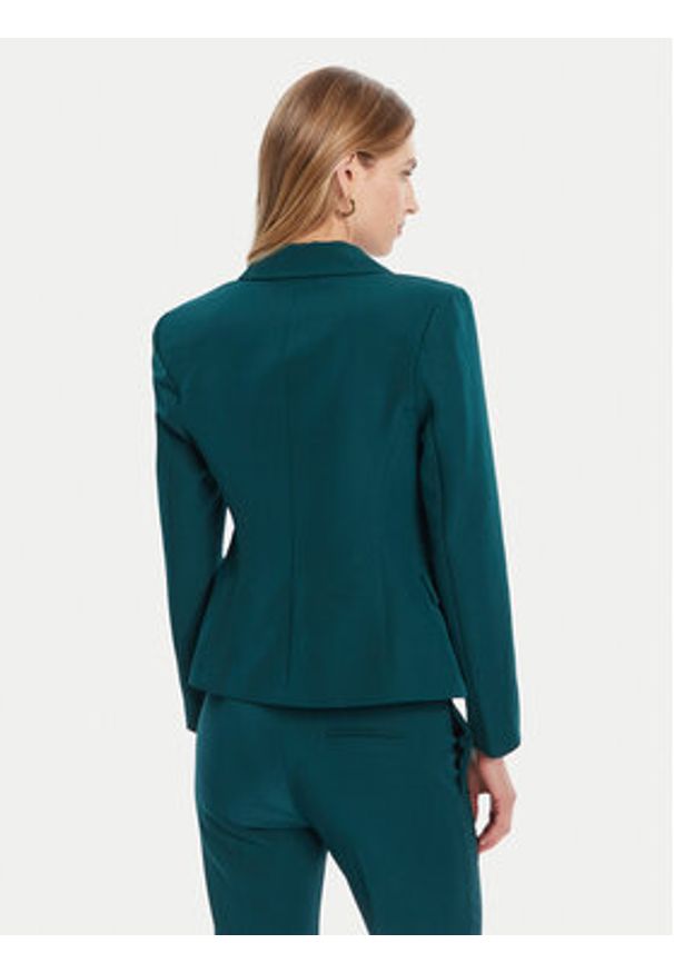 Rinascimento Marynarka CFC0126227003 Zielony Slim Fit. Kolor: zielony. Materiał: syntetyk