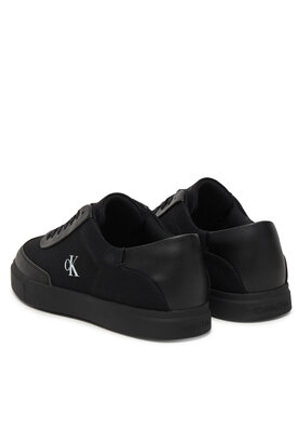 Calvin Klein Sneakersy Low Pro Cups Wt Canv Mg HW0HW03145 Czarny. Kolor: czarny. Materiał: materiał
