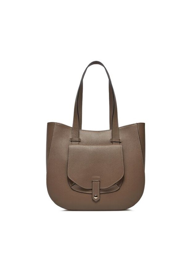 Creole Torebka K11379 Brązowy. Kolor: brązowy. Materiał: skórzane