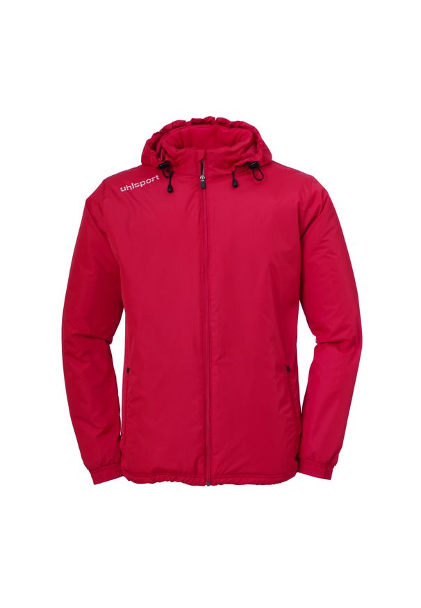 UHLSPORT - Kurtka Uhlsport Essential Coach. Kolor: czerwony, wielokolorowy, czarny. Sport: piłka nożna
