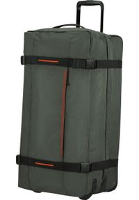 Samsonite - Torba podróżna American Tourister Urban Track Duffle L - dark khaki. Kolor: brązowy #1