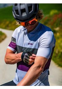 Koszulka rowerowa NORTHWAVE BLADE AIR Jersey. Kolor: fioletowy, szary, wielokolorowy. Materiał: jersey. Sport: kolarstwo