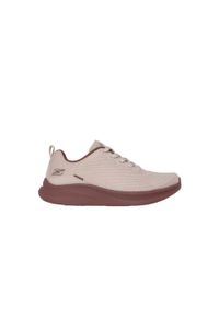 skechers - Buty SKECHERS BOBS MODA FLEX MELLOW DAWN Brązowy. Kolor: beżowy. Materiał: syntetyk, tkanina. Styl: sportowy