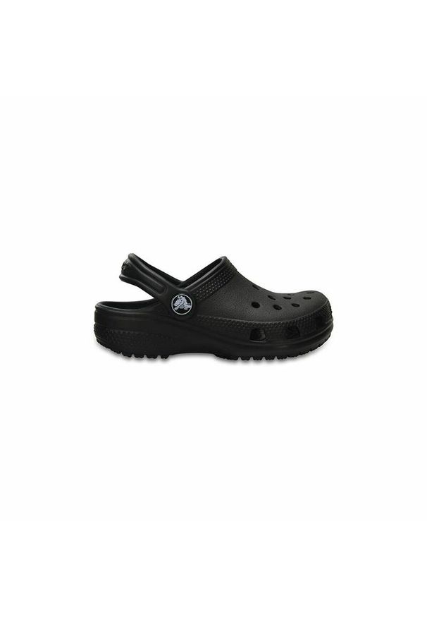 Buty do chodzenia dla dzieci Crocs Classic Clog Kids. Okazja: na co dzień, na plażę. Kolor: czarny. Materiał: materiał, syntetyk. Styl: casual