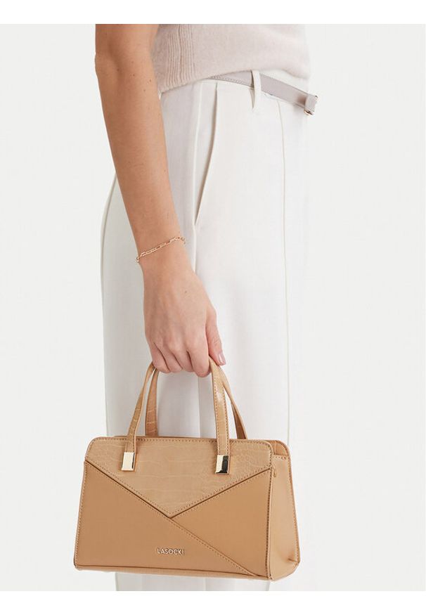 Lasocki Torebka CEO-LSK-M-001-09 Beżowy. Kolor: beżowy